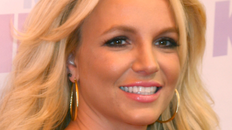 Britney Spears smiling