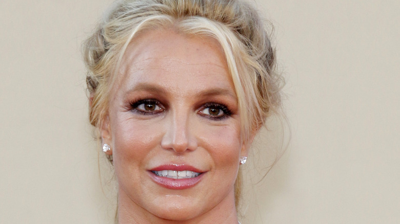 Britney Spears attending an event