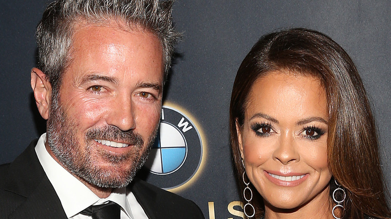 Brooke Burke and Scott Rigsby