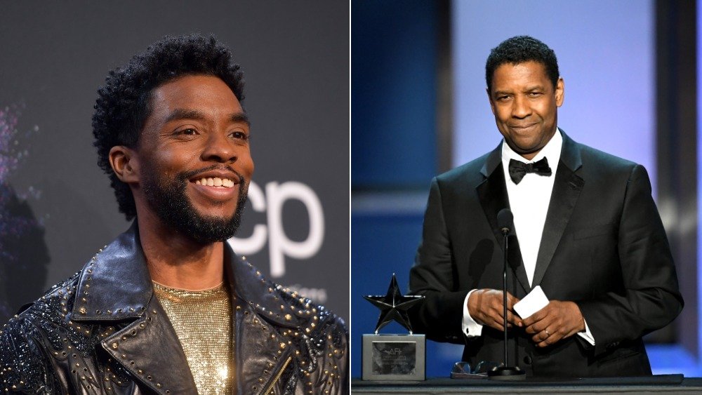 Chadwick Boseman and Denzel Washington