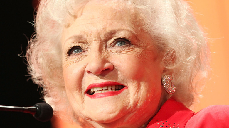 Betty White smiling 