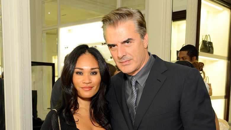 Chris Noth and Tara Wilson at an event
