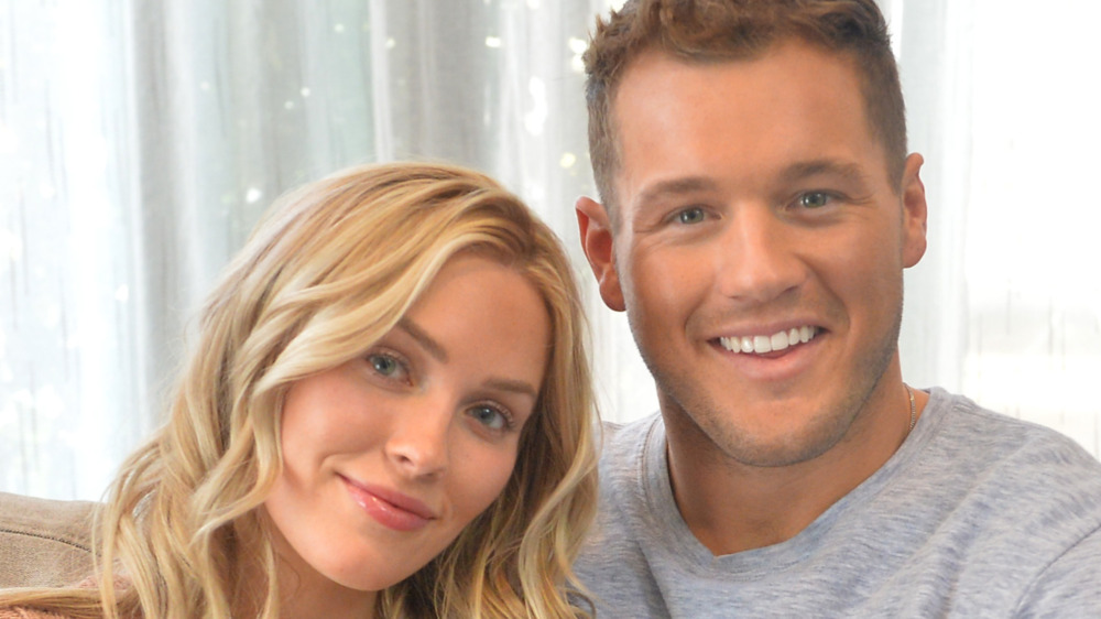 Colton Underwood and Cassie Randolph smiling