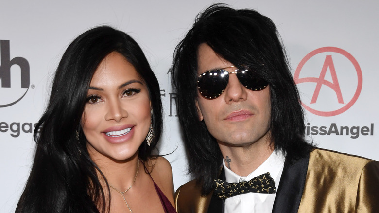 Criss Angel and Shaunyl Benson together