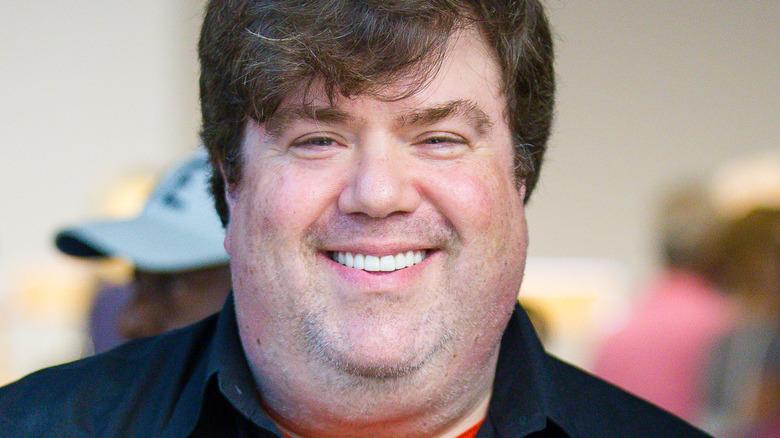 Close-up of Dan Schneider smiling