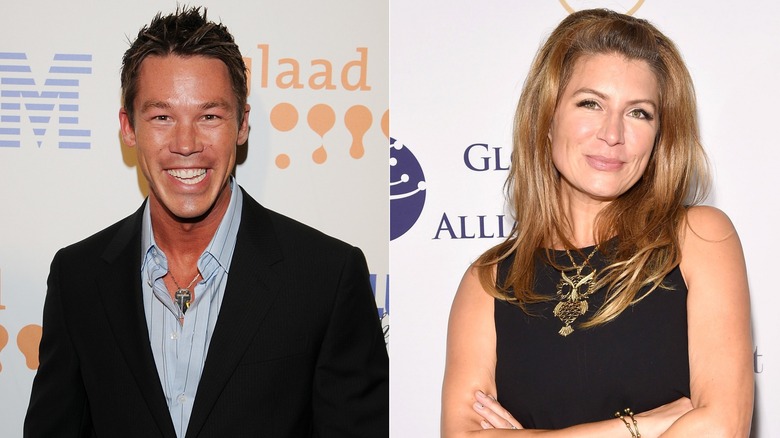 David Bromstad and Genevieve Gorder smiling