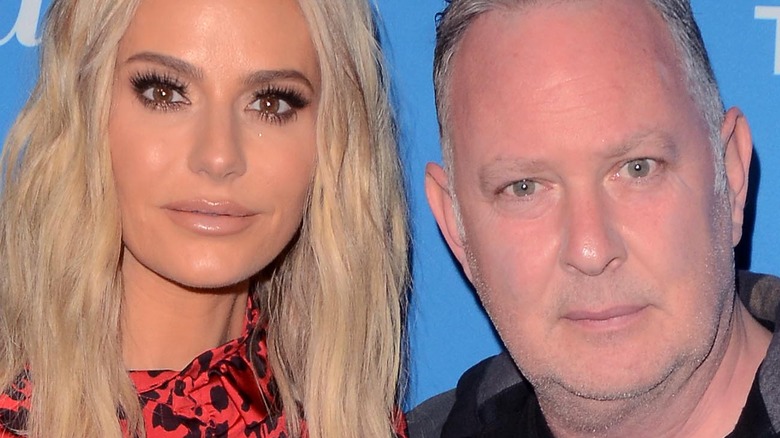 Dorit and Paul Kemsley pose on the red carpet together