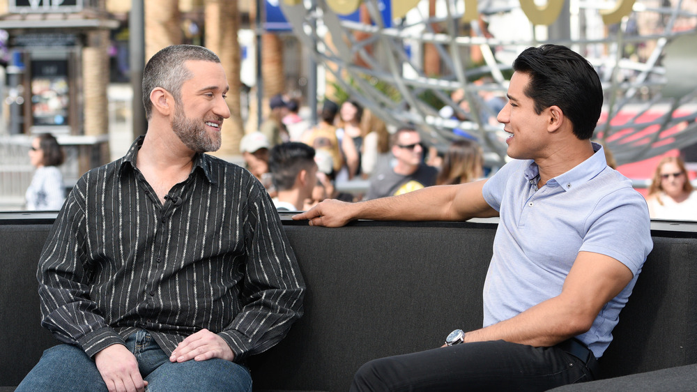 Dustin Diamond and Mario Lopez