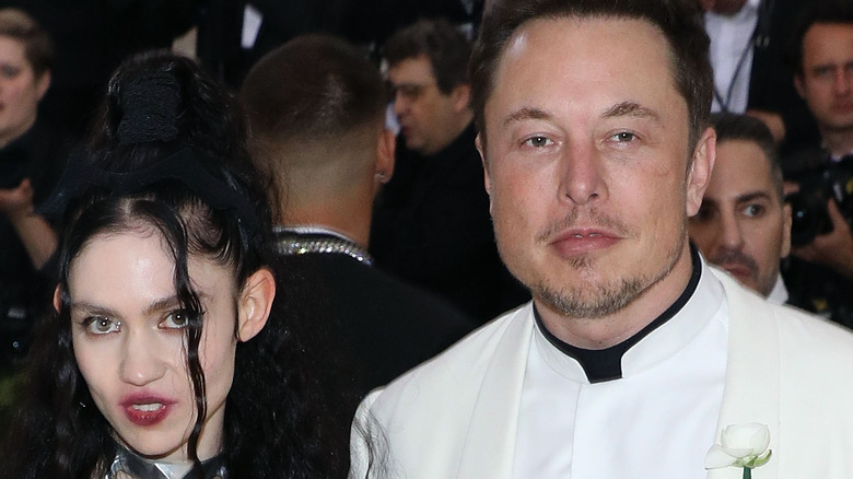 Grimes and Elon Musk