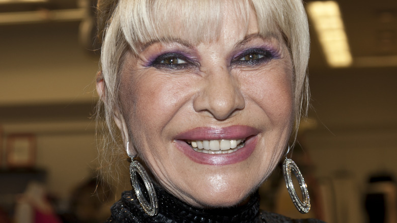 Ivana Trump smiling 