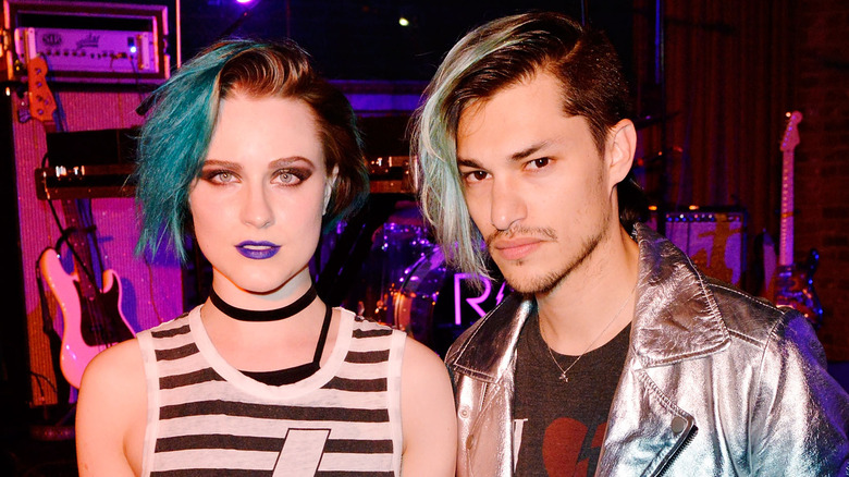 Evan Rachel Wood with Zach Villa
