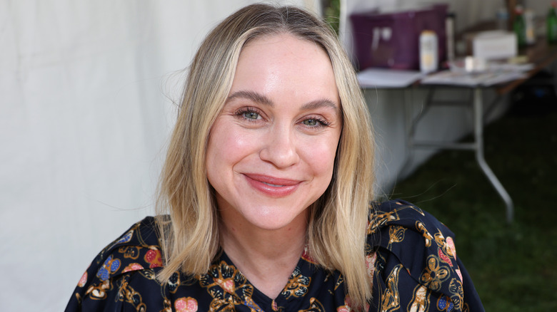 Becca Tobin smiling