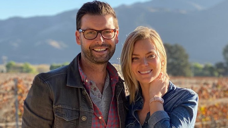 Christopher Boyd and Cindy Busby smiling