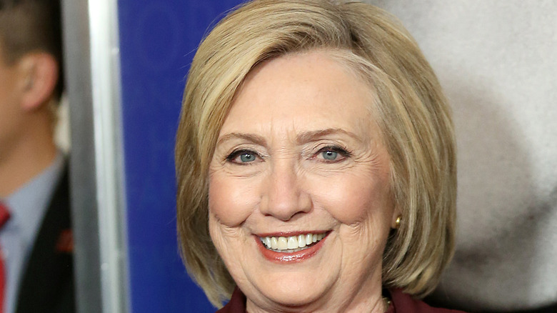 Hillary Clinton smiling