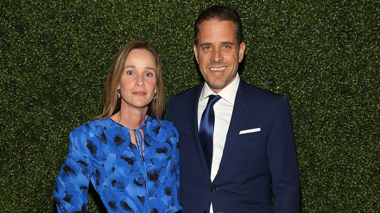 Hunter Biden and Kathleen Buhle smiling