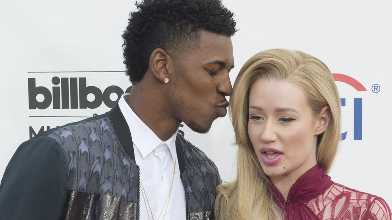 Iggy Azalea with ex Nick Young