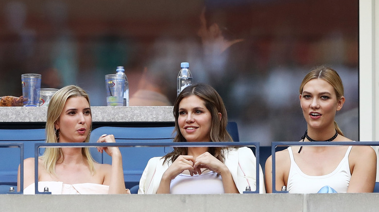 Ivanka Trump, Karlie Kloss at an event 
