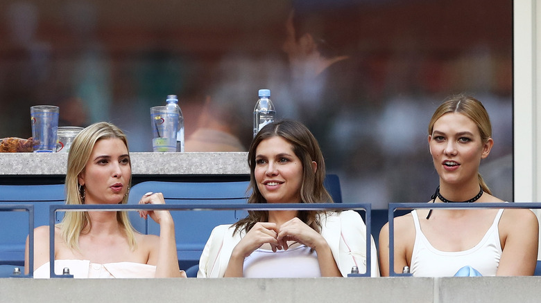 Ivanka Trump, Karlie Kloss at an event