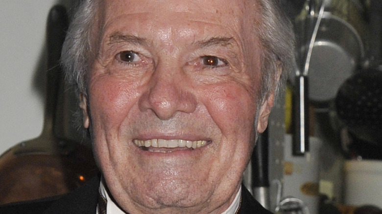 Jacques Pépin at an event.