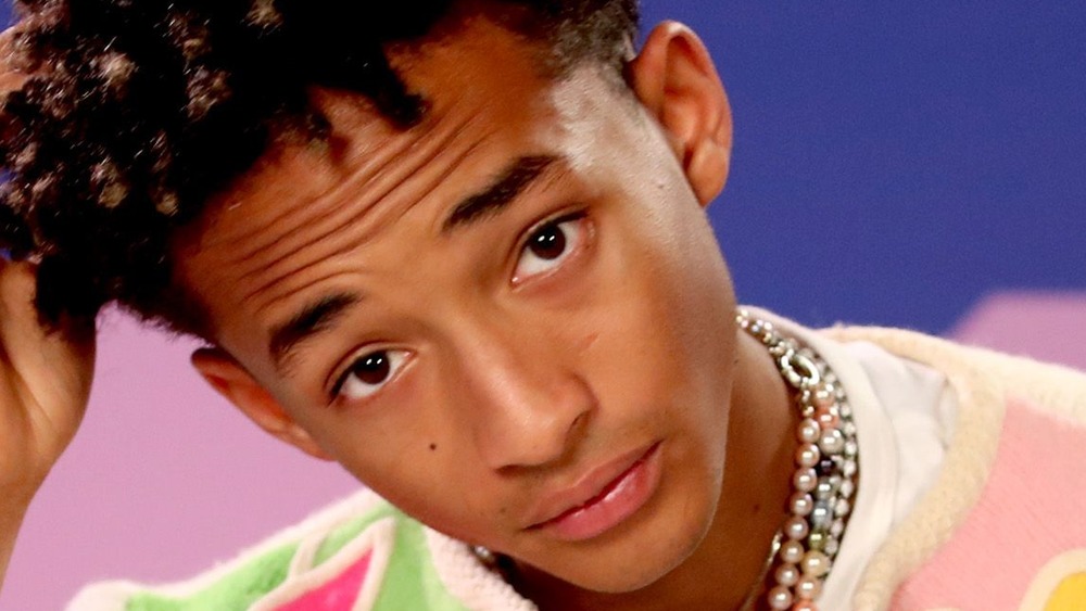 Jaden Smith posing