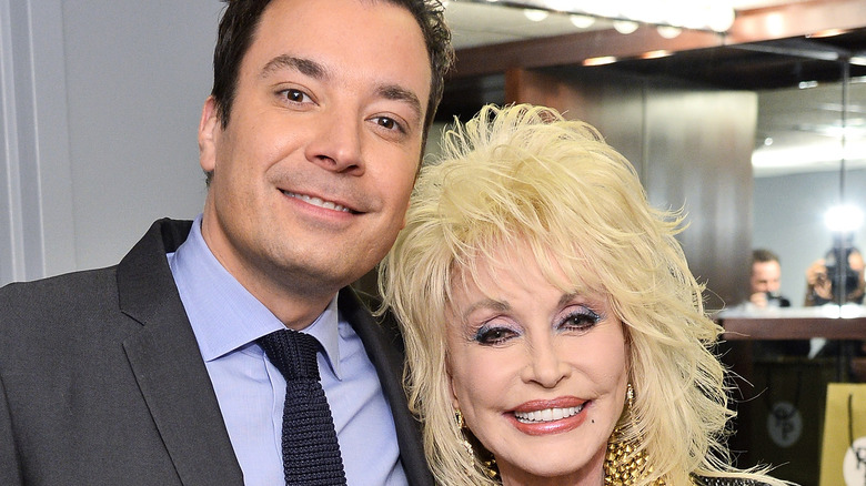 Jimmy Fallon and Dolly Parton