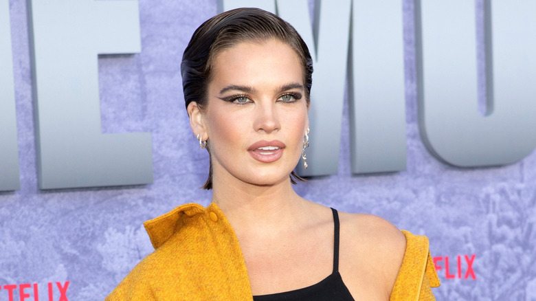 Stormi Bree posing on red carpet at premiere