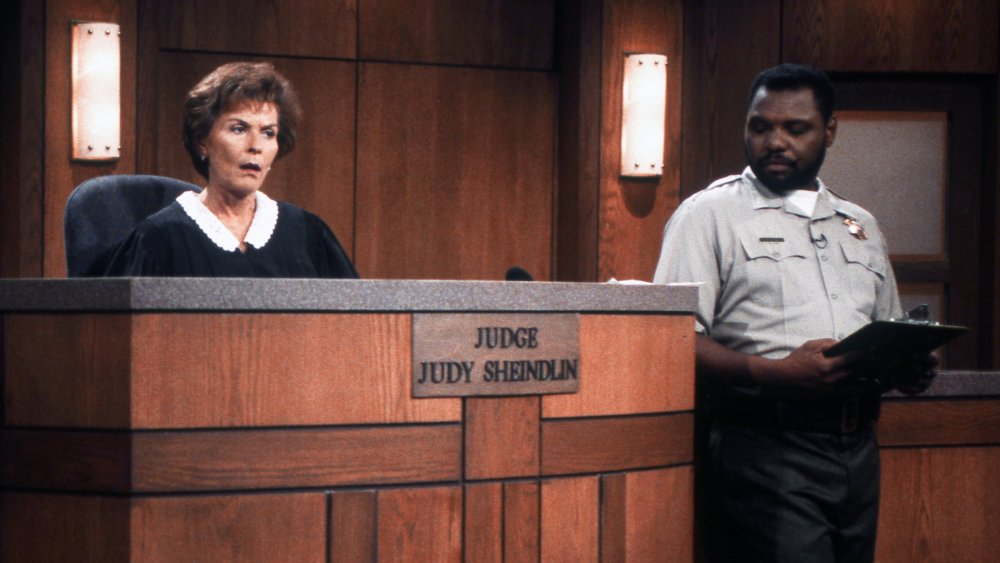 Judge Judy Sheindlin and Petri Hawkins Byrd