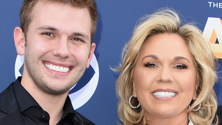 Chase and Julie Chrisley smile