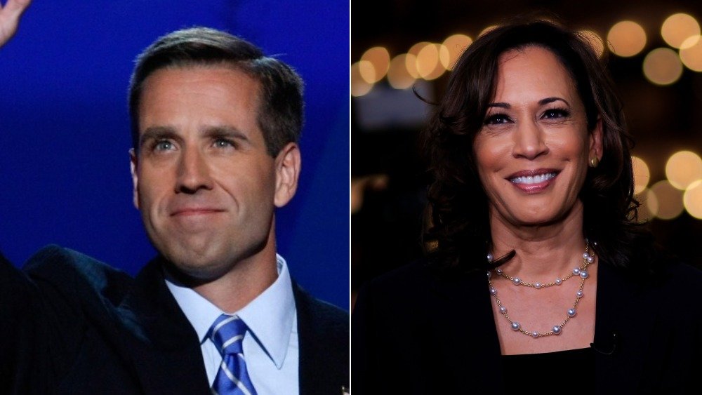 Beau Biden and Kamala Harris