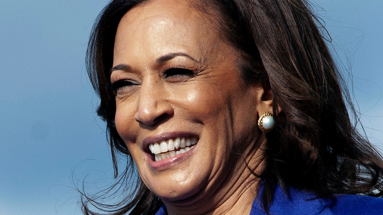 Kamala Harris smiling