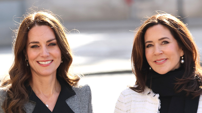 Princess Catherine and Princess Mary of Denmark