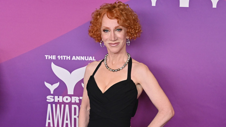 Kathy Griffin on the red carpet