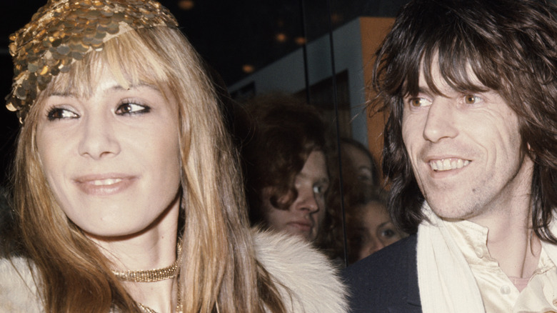 Keith Richards and Anita Pallenberg