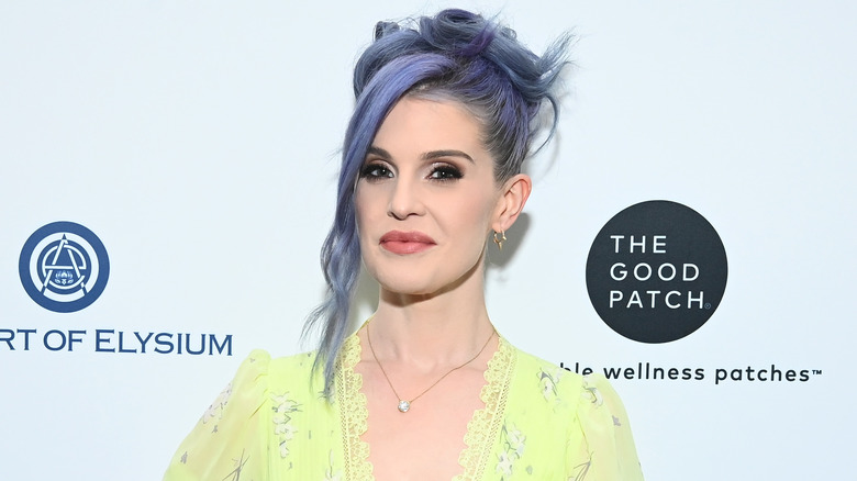 Kelly Osbourne smiling