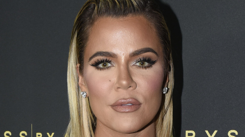 Khloé Kardashian attends an event