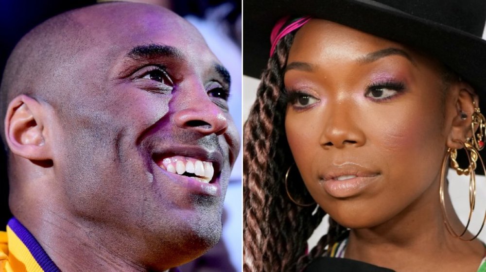 Kobe Bryant and Brandy Norwood