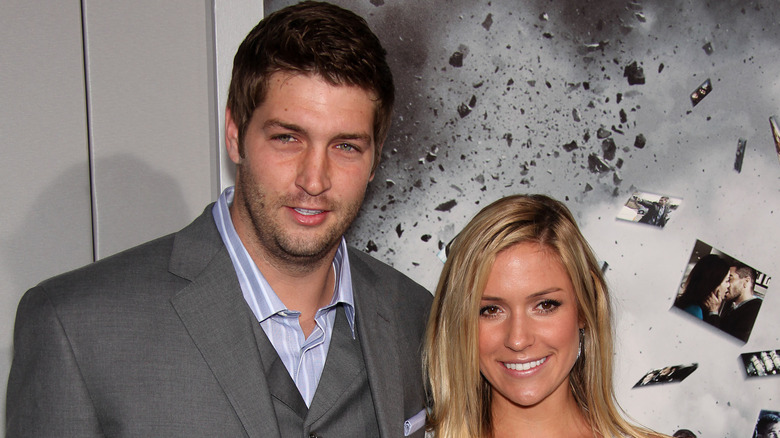 Jay Cutler and Kristin Cavallari posing