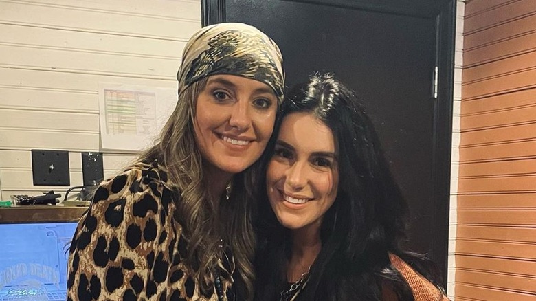 Lainey and Janna Wilson inside a studio