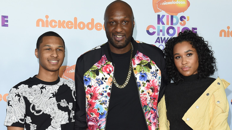 Lamar Odom Jr. Lamar Odom, Destiny Odom, 2017