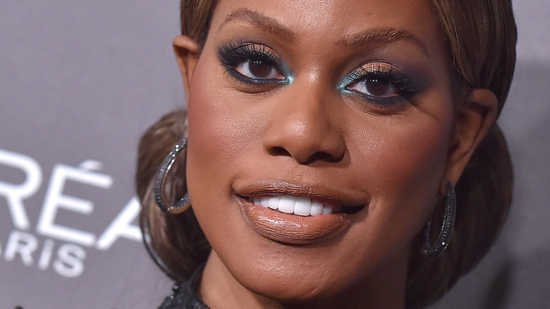 Laverne Cox smiling on red carpet