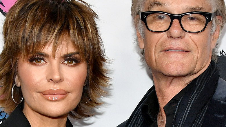 Lisa Rinna and Harry Hamlin