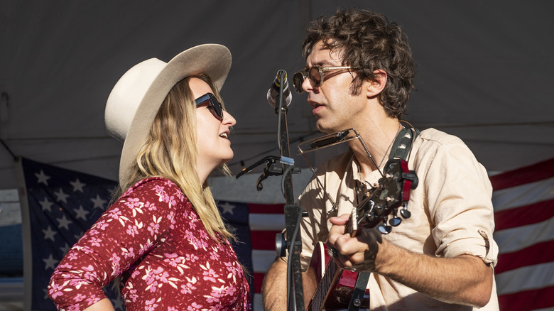 Margo Price and Jeremy Ivey