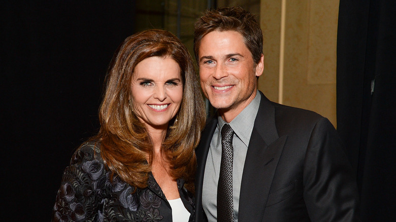 Maria Shriver and Rob Lowe