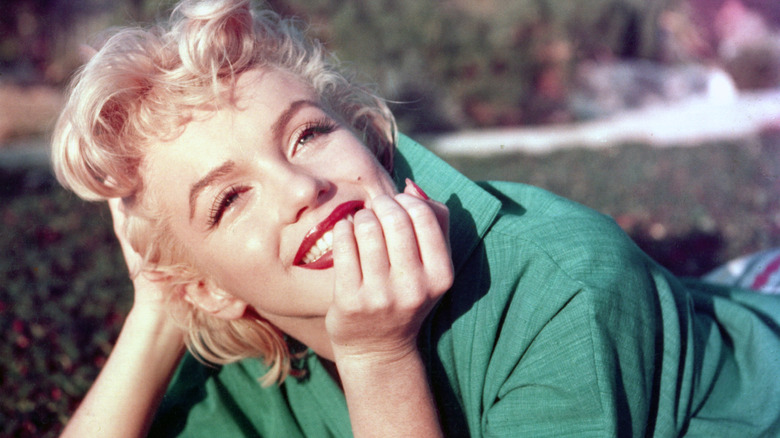 Marilyn Monroe smiling
