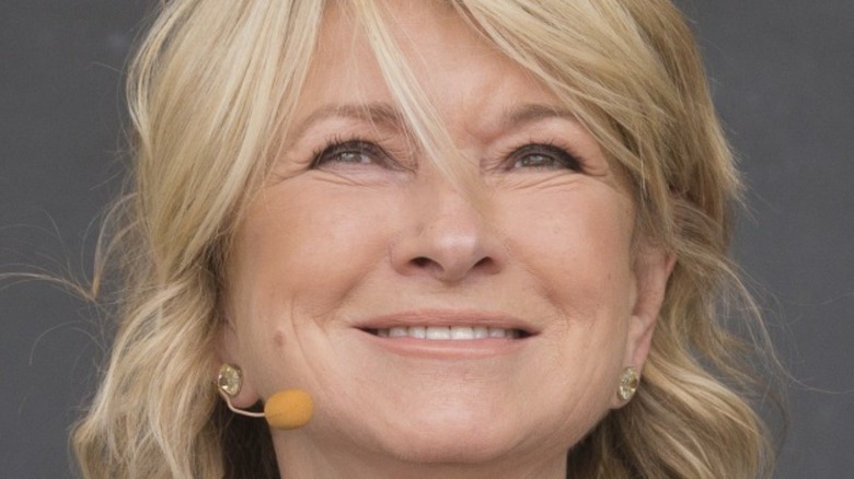 Martha Stewart smiling