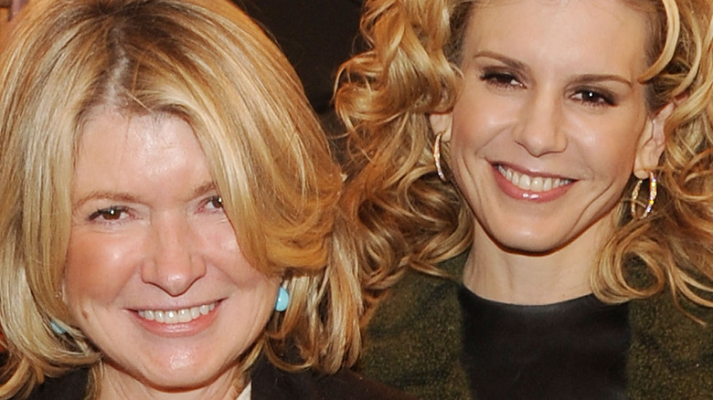 Martha Stewart and Alexis Stewart