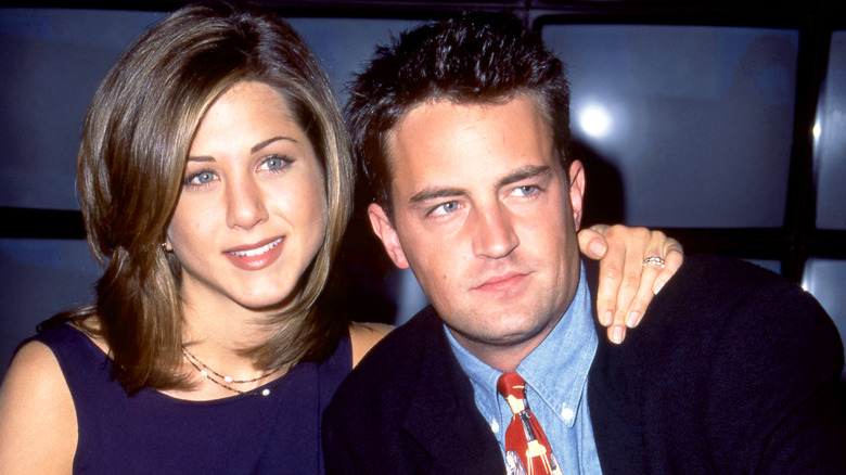Matthew Perry and Jennifer Aniston