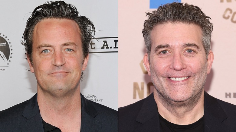 Split image of Matthew Perry and Craig Bierko