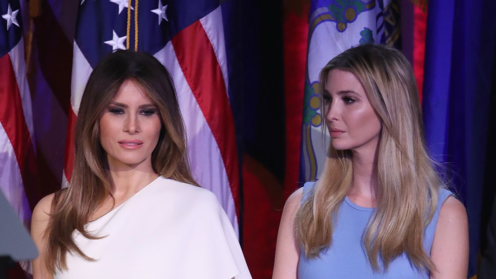 Melania Trump and Ivanka Trump