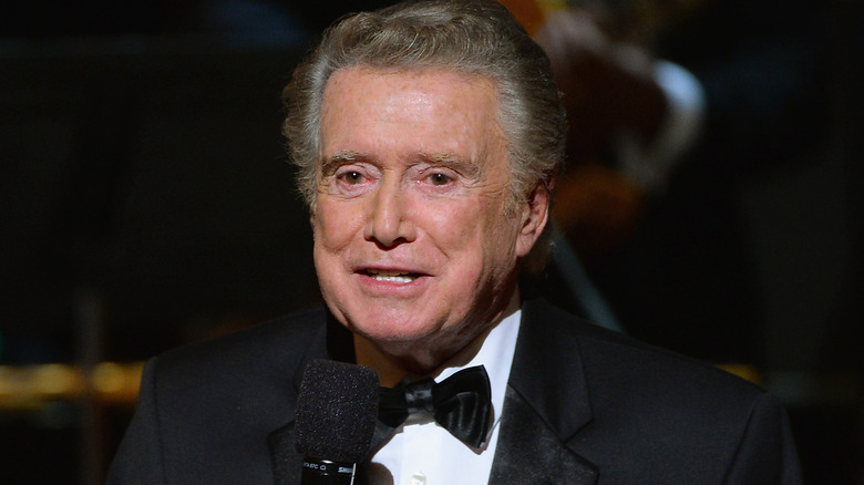 Regis Philbin talking